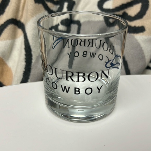 New Cristar Whiskey Shot Glass Cup “Bourbon Cowboy" Cowboy Hat 10.5 oz (E-5) - Picture 1 of 4